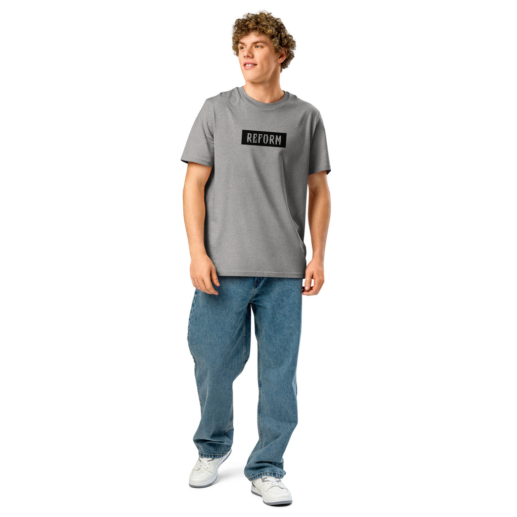 Reform organic ribbed neck t-shirt
