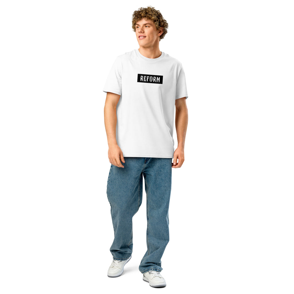 Reform organic ribbed neck t-shirt