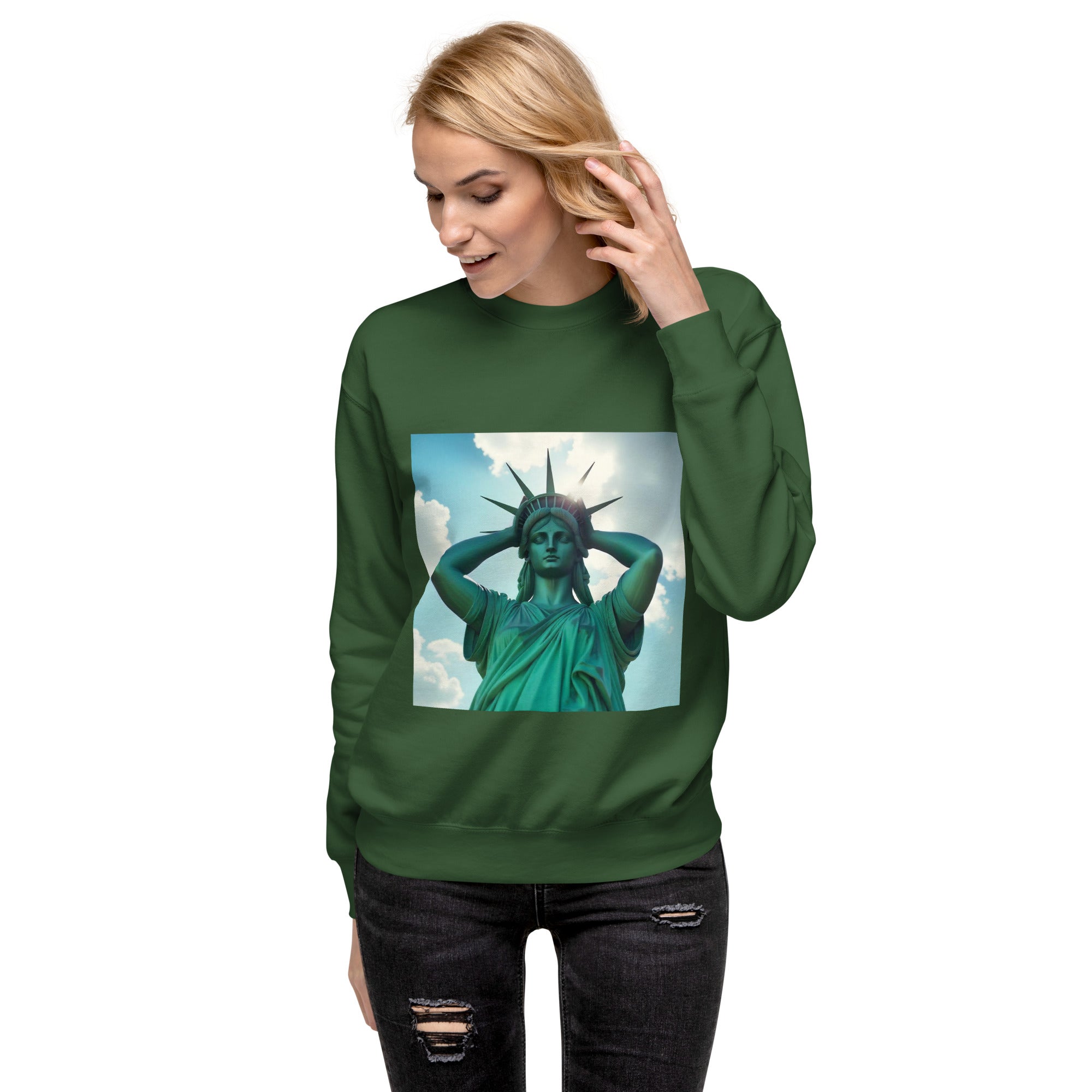 Statue of Liberty Premium Sweatshirt